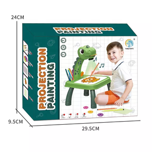 Papan Gambar Proyektor Dinosaurus Mainan Edukasi Anak Jinming, Meja Gambar Proyektor untuk Anak-Anak - Product Image 6