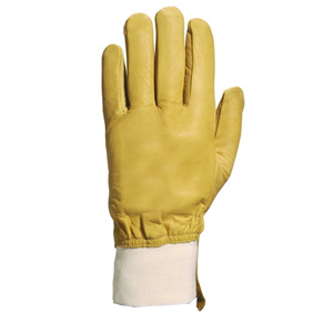 PK gants de sécurité en fer, gants de conducteur en cuir sans doublure, gants de travail en gros - Product Image 4