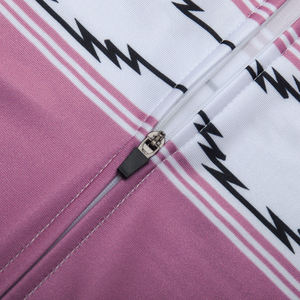 Maillot de cyclisme d'été unisexe léger, coupe-vent, respirant, imprimé graphique, doux pour la peau, à manches courtes, pour hommes et femmes - Product Image 3