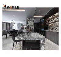 Marbre gris foncé naturel sur mesure pour escalier sol escalier circulaire en marbre intérieur taille personnalisée marches d'escalier carreaux spirale sta