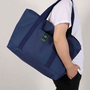 Sac de voyage week-end grande capacité, léger, sac de rangement pour bagages, sac de voyage fourre-tout avec logo personnalisé - Product Image 3