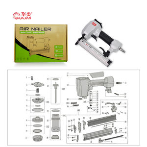 Pistola de clavos neumática portátil <span class=keywords><strong>para</strong></span> techos, clavadoras <span class=keywords><strong>para</strong></span> muebles, pistola clavadora <span class=keywords><strong>para</strong></span> enmarcar paneles de yeso - Product Image 4