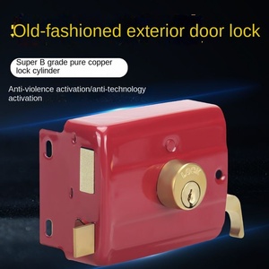 Cerradura <span class=keywords><strong>de</strong></span> Puerta Antirrobo <span class=keywords><strong>de</strong></span> Doble Lengüeta Vintage <span class=keywords><strong>para</strong></span> <span class=keywords><strong>Exteriores</strong></span> Niutou 708/556 <span class=keywords><strong>para</strong></span> <span class=keywords><strong>Puertas</strong></span> <span class=keywords><strong>de</strong></span> Madera/<span class=keywords><strong>Hierro</strong></span> con Llave - Product Image 3