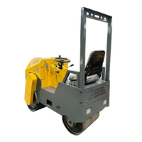 Meilleur Mini-Rouleau Compresseur Vibratoire Hydraulique 2026 de 1 à 3 Tonnes, Léger et Facile à Utiliser, avec Moteur et Double Tambour