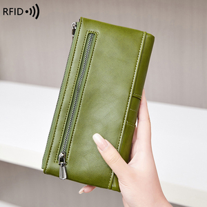 <span class=keywords><strong>Portefeuille</strong></span> PU cuir argent enveloppe femmes <span class=keywords><strong>portefeuille</strong></span> RFID blocage pour <span class=keywords><strong>chéquier</strong></span> cartes de crédit en cuir Long <span class=keywords><strong>portefeuille</strong></span> - Product Image 5