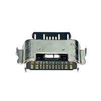 Conector USB-C Hembra de Montaje Medio SMT de 16 Pines, Receptáculo USB 3.1 Tipo C para Banco de Energía, Reloj Inteligente y Electrónica de Consumo