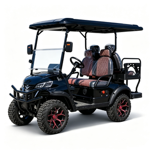 Voiturette de golf électrique 4 places de luxe 2026 avec grand espace de chargement, moteur 3500W-7500W, autonomie 50-70km, élégante et performante - Product Image 1