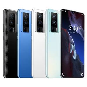 新しい格安POCOF5ProデュアルSIMカード携帯電話美容ホワイトニングカメラゲームスマート顔認識モバイル