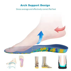 <span class=keywords><strong>Semelles</strong></span> orthopédiques spécialement conçues pour enfants avec soutien de la voûte plantaire, <span class=keywords><strong>semelles</strong></span> absorbant les chocs en PU - Product Image 2