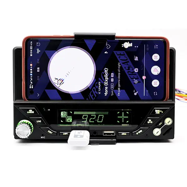 OEM 4 channel 7388 ic usb car audio mp3 usb player kit bt With mobile phone holder car mp3 player
