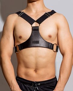 Großhandel Neuerscheinung D.M Marke Modell 7023 Verstellbarer Sexy Herren Low-Rise Harness Gürtel Stark Elastisch Gestrickt - Product Image 2