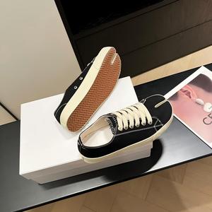 <span class=keywords><strong>Espadrilles</strong></span> Décontractées Quotidiennes à Semelle Épaisse Rehaussante, Chaussures de Skateboard Confortables en Toile pour la Marche - Product Image 3