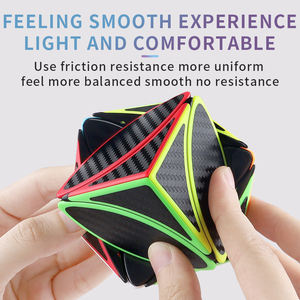 <span class=keywords><strong>Cubo</strong></span> Mágico de Fibra de Carbono Especialmente Suave y Eficaz, <span class=keywords><strong>2x2</strong></span> 3x3x3 4x4 5x5 Pirámide Hoja, Rompecabezas de Velocidad para Niños, Juguete Educativo - Product Image 5