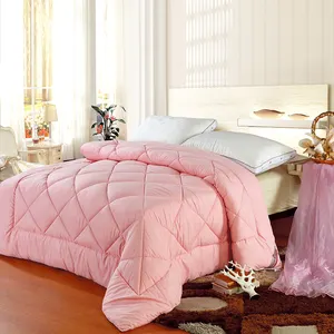 Duvet edredon de seda, rosa de alta qualidade 100% colcha de seda amoreira duvet interno dormir confortável