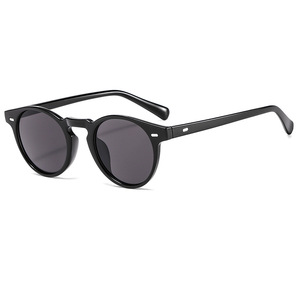 Retro Round <b>Sunglasses</b> Full Rim Unisex Multi-color Lenses 100% UV Protection Casual Style Adult Fashion Shades - Product Image 4