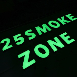 Ezd Nhà Máy Tùy Chỉnh Cửa Hàng Phía Trước Dấu Hiệu Thép Không Gỉ Khói Cửa Hàng Dẫn Đăng Ký Thuốc Lá Khói Cửa Hàng Dẫn Thư Kênh - Product Image 2