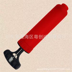 Portable Manual Air Pump For Soccer Balls Syringe Type Inflator Large Size Metal Needle Unisex - Product Image 4