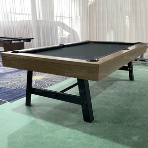 Venta al por mayor de interior al aire libre deportes personalizado moderno 7 pies 8 pies 9 pies pizarra comedor mesa de billar de lujo con patas de metal - Product Image 6