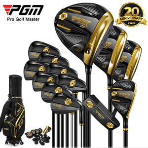Ensemble de golf Pgm 20th Mtg088, clubs complets en titane et fibre de carbone, driver complet pour homme Mtg088, semelle en acier inoxydable 10g - Product Image 1