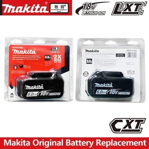 Nouvelle conception de batterie rechargeable 18V 6.0Ah pour Makita <span class=keywords><strong>BL1840B</strong></span> BL1850 BL1850B, adaptée aux outils agricoles DTW700 - Product Image 2