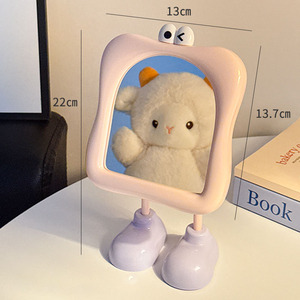 <span class=keywords><strong>Miroir</strong></span> de maquillage mignon bureau Portable étudiant dortoir maison grande valeur <span class=keywords><strong>grand</strong></span> <span class=keywords><strong>pied</strong></span> <span class=keywords><strong>miroir</strong></span> stockage - Product Image 3