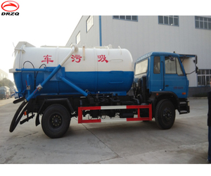 Camion <span class=keywords><strong>aspirateur</strong></span> d'eaux usées Dongfeng 4500 mm d'empattement, 8 m3, 8000 L, nettoyeur d'égouts lourd avec déchargement <span class=keywords><strong>hydraulique</strong></span> et porte arrière - Product Image 4