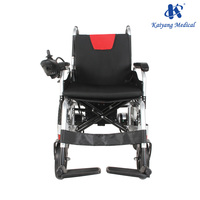 Fauteuil roulant électrique pliable léger, nouveau fauteuil roulant électrique avec une longue autonomie de batterie pour les personnes âgées et les personnes handicapées, utilisation en extérieur