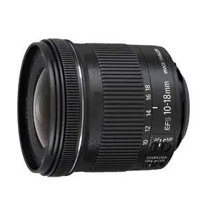 DF toptan orijinal kamera Lens kullanılan EF-S 10-18mm f4.5-5.6 STM APS-C çerçeve SLR geniş açı Zoom objektifi olduğunu