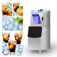 Machine à glaçons tubulaires industrielle Langtai Emerson 136-500 kg/jour, haute productivité, pour les magasins de bubble tea
