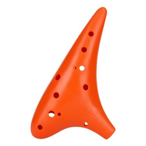 Ocarina en résine à 12 trous, clé C haute, instrument pour débutants, flûte en plastique durable pour enfants, étudiants, jouet éducatif, instrument de musique - Product Image 1