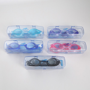 Gafas de natación antiniebla Qilang, universales, de alta definición, impermeables, con tapones para los oídos, para adultos y niños - Product Image 3