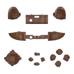 Kits de boutons de contrôleur sans fil pour Xbox Series X/S, avec boutons ABXY, D-pad, gâchettes et pare-chocs, en imitation bois, pour une personnalisation extrême - Product Image 1