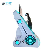 Máquina de juego de esquí, simulador de puertos ndoor