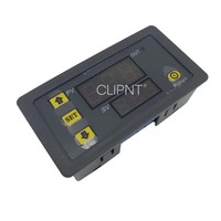 DC 12V 24v交流110V 220V数字周期定时器延时继电器板模块，带发光二极管双时间显示定时继电器开关0 ~ 999