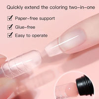 IMTITI Marque privée Résine inodore Uv Gel dur Gel d'extension des ongles sans Hema Logo personnalisé Acrylique Poly Gel constructeur d'ongles