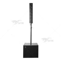 Haut-parleur gamme complète colonne de son série AL subwoofer actif 15 pouces équipement audio de scène professionnel AL454 AL456