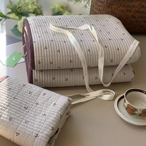 Hot Bán Polyester-Bông Bộ 3 Miếng Vua Kích Thước Bộ Đồ Giường 2 Gối Floral In-Một Khăn Trải Giường Bộ Trải Giường Bộ - Product Image 5