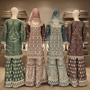ชุดสูทกางเกงปาลาซโซ่สำหรับผู้หญิงชุดสูทกางเกงหรูหรา - Product Image 3