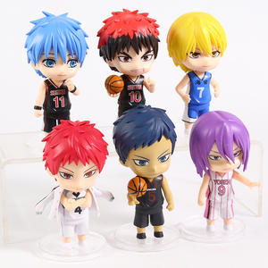 Ensemble de figurines d'anime 6 pièces/ensemble, figurine de basket-ball de Kuroko, figurines en PVC de Kuroko Tetsuya - Product Image 3