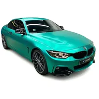 Film de protection de voiture en vinyle chromé brillant BKE Premium avec auto-réparation, protection UV, 6,5 mil, film de protection de voiture de luxe, application sans bulles d'air