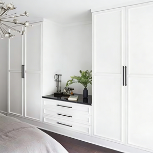 Muebles de Dormitorio Personalizados para Todo Tipo de Escenarios BALOM, Armario Integrado y Mueble de Pared para TV, Sistema de Armario, Mejor Precio - Product Image 5