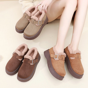 Botas de Invierno Clásicas para Mujer, Diseño Nuevo 2026, Alta Calidad, Casuales, para Interiores y Exteriores, de Satén y Gamuza, con Forro de Piel - Product Image 2