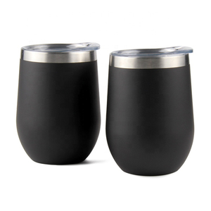 12OZ Stainless Steel Vacuum Insulated Wine Coffee Travel Tumbler Lid 6-Hour Thermal Insulation Boiling Safe for Parties Business - Product Image 3