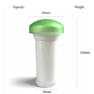 Tube de déodorant vide anti-fuite en plastique transparent, emballage de bâton de crème <span class=keywords><strong>solaire</strong></span>, conteneur de déodorant à visser personnalisé pour gel - Product Image 4