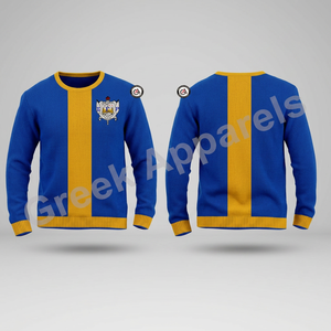 Sigma เสื้อสเวตเตอร์คอกลมปักลายสำหรับผู้หญิงแกมม่าชมรม - Product Image 3