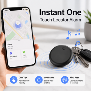 Traceur GPS intelligent certifié MFi et Google Find My avec <span class=keywords><strong>historique</strong></span> <span class=keywords><strong>de</strong></span> <span class=keywords><strong>navigation</strong></span>, alternative à l'AirTag pour clés et animaux <span class=keywords><strong>de</strong></span> compagnie - Product Image 5