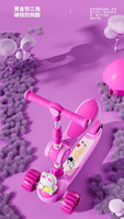 Nouveau modèle de trottinettes à 3 roues pour enfants, pliables, légères, avec roues en caoutchouc, pour les enfants de 3 à 12 ans, vente en gros