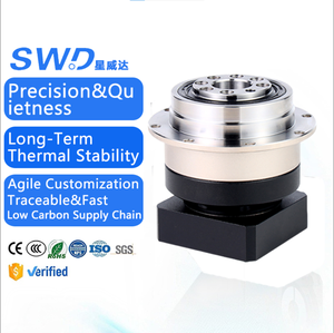 Untuk Integrator Aktuator Linier: Reducer Gear Planet Helikal dengan Kekakuan Tinggi, Meshing Tinggi PWE90 dengan Backlash ≤7 Arcmin ODM - Product Image 1