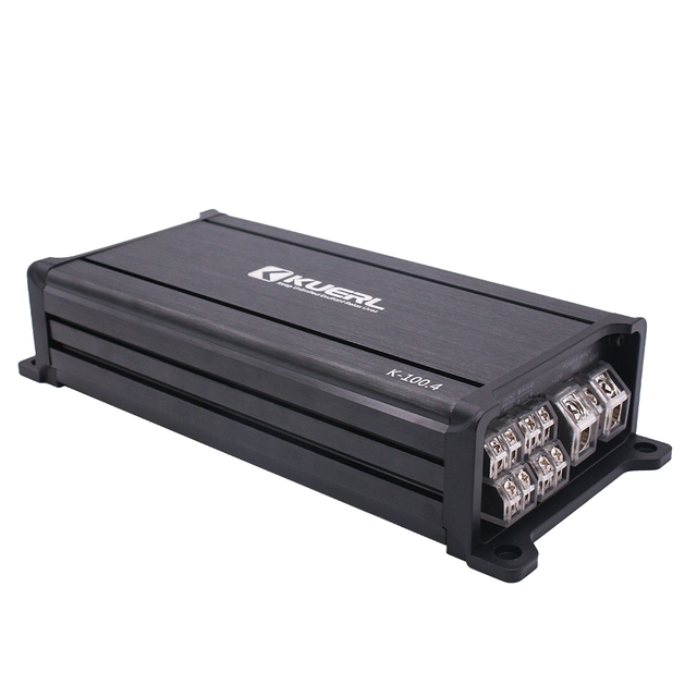 Professional Wholesale 100W*4 12V Amplifiers System High Power Car Audio 4 Channel Amplifier