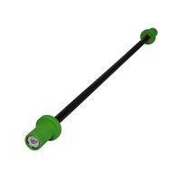 Barre d'haltères pour enfants 1,2 m en aluminium rose/bleu/vert pour l'entraînement de force des jeunes, squats, développé couché 2,5 kg 30 kg